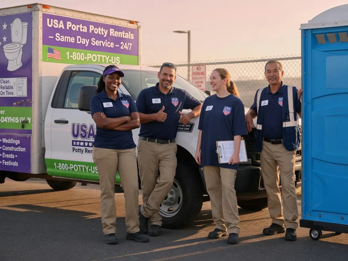 Porta Potty Rental company in Basking Ridge, NJ